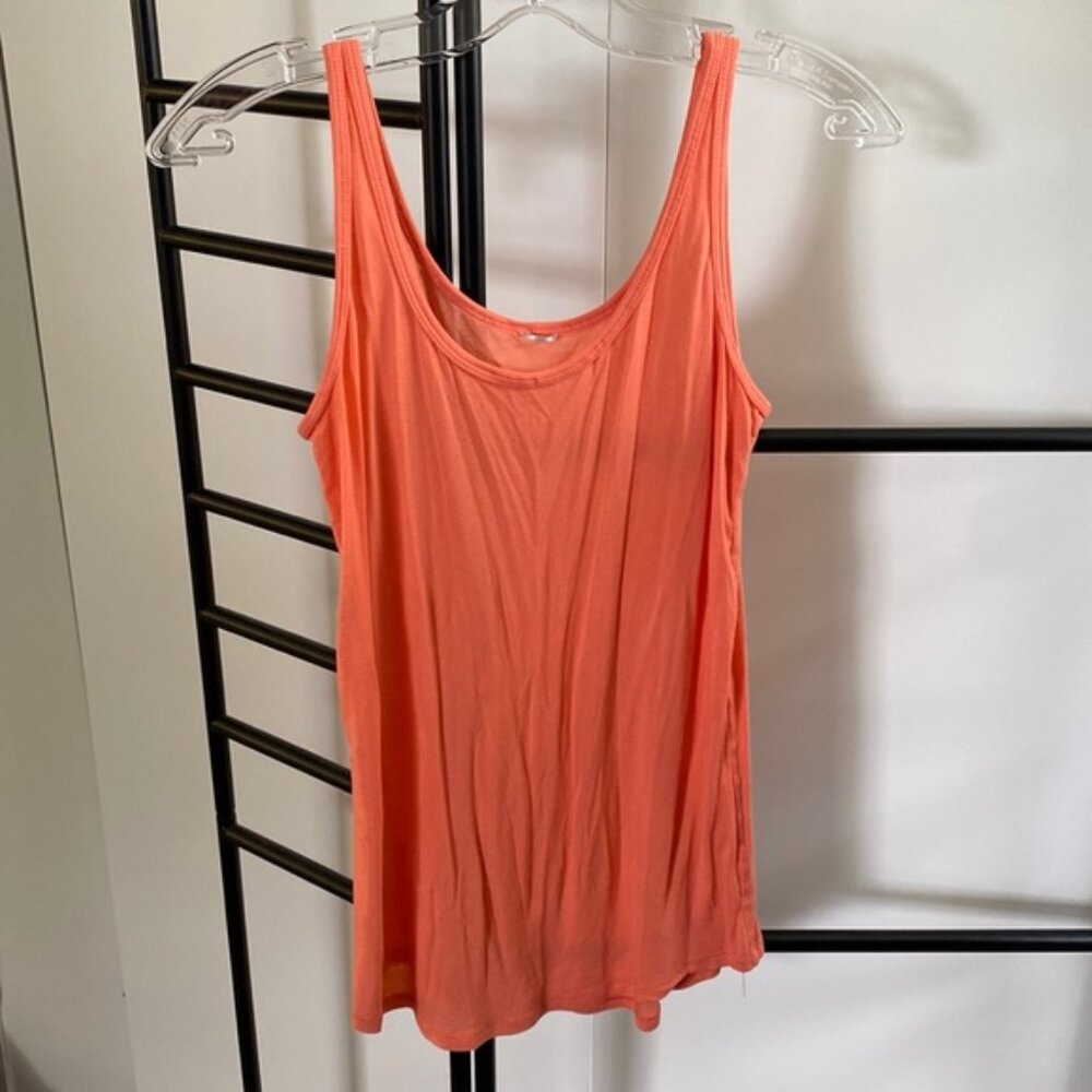 KIT AND ACE orange tank cashmere